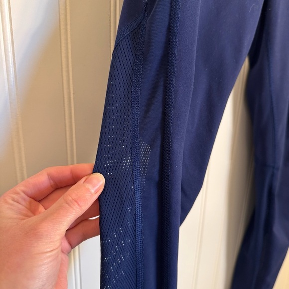 Victorias Secret Sport Women’s Royal Blue Knockout Mesh Back Leggings Size Small - Picture 5 of 13